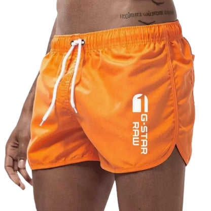 Leichte, schnell trocknende kurze Badeshorts für Herren