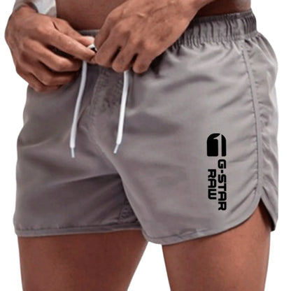 Leichte, schnell trocknende kurze Badeshorts für Herren