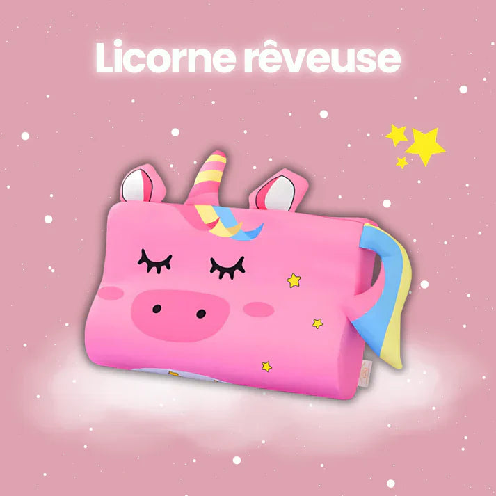 Oreiller ergonomique pour enfants
