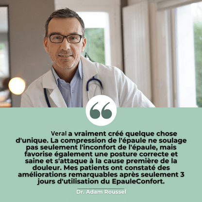 ÉpauleConfort® - Libérez-vous des douleurs avec notre soutien innovant pour l'épaule