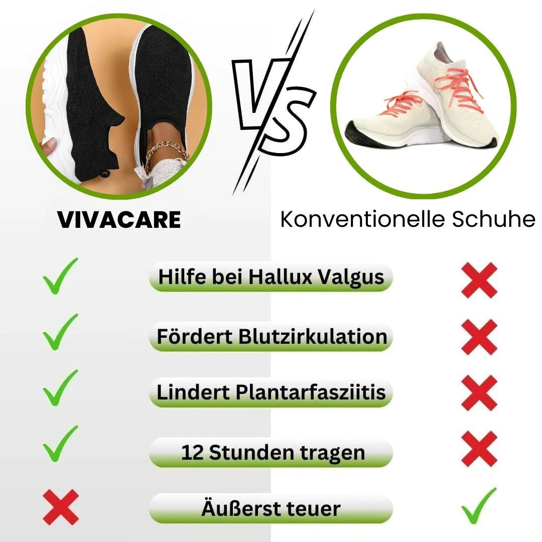 Ergonomische Komfortschuhe mit rutschfester Sohle