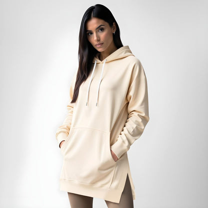 Robe à capuche oversize