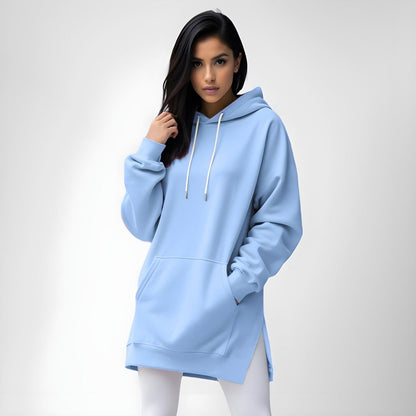 Robe à capuche oversize