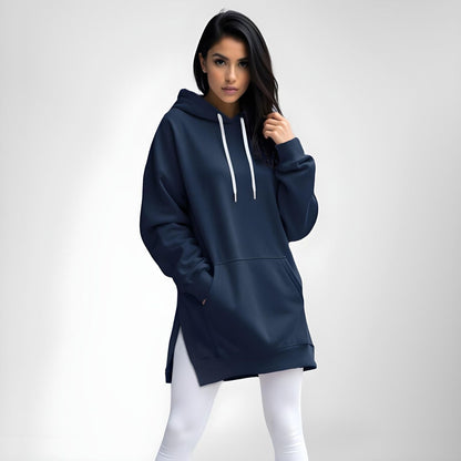 Robe à capuche oversize