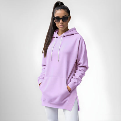 Robe à capuche oversize