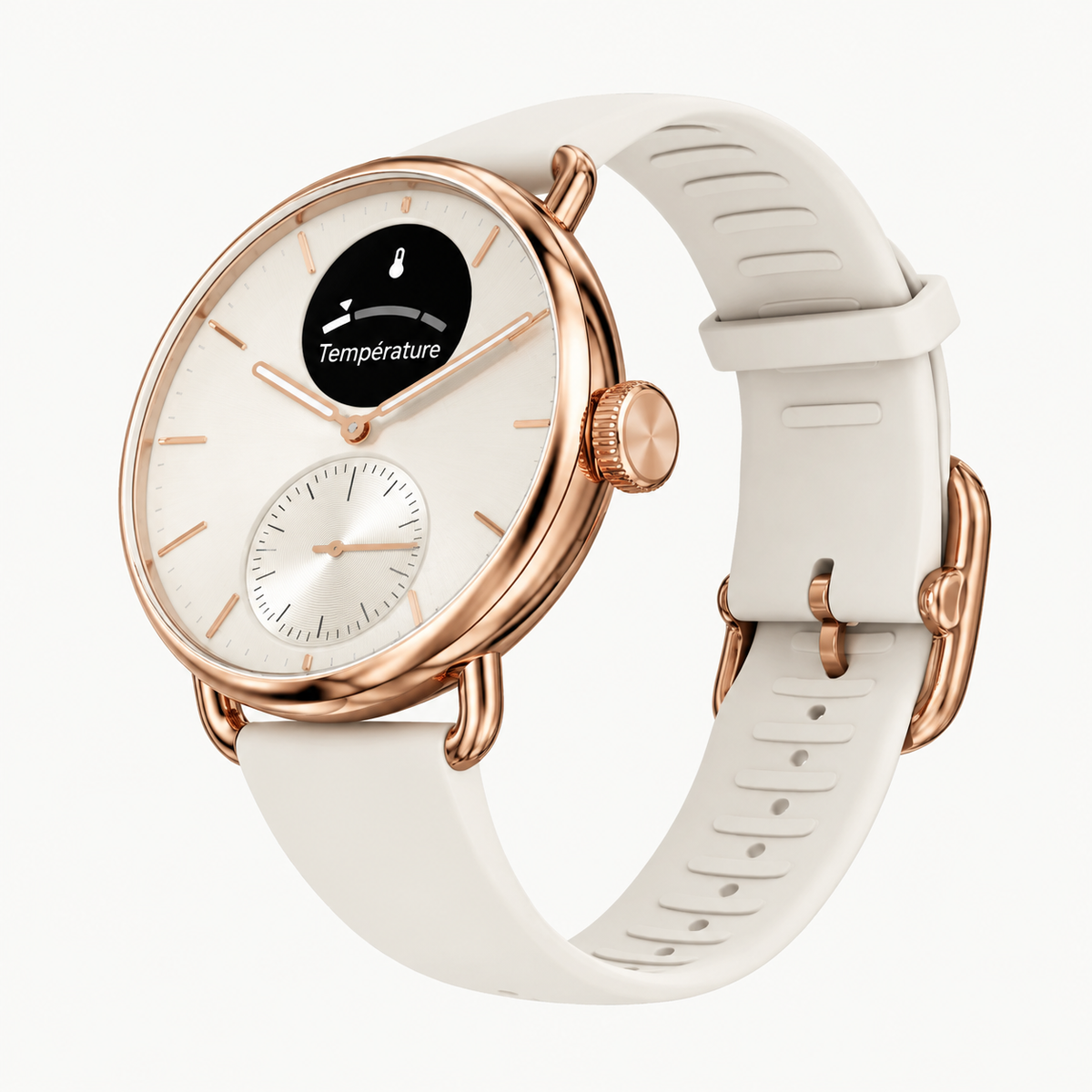 Elegante Smartwatch mit Gesundheits- und Aktivitätsüberwachung