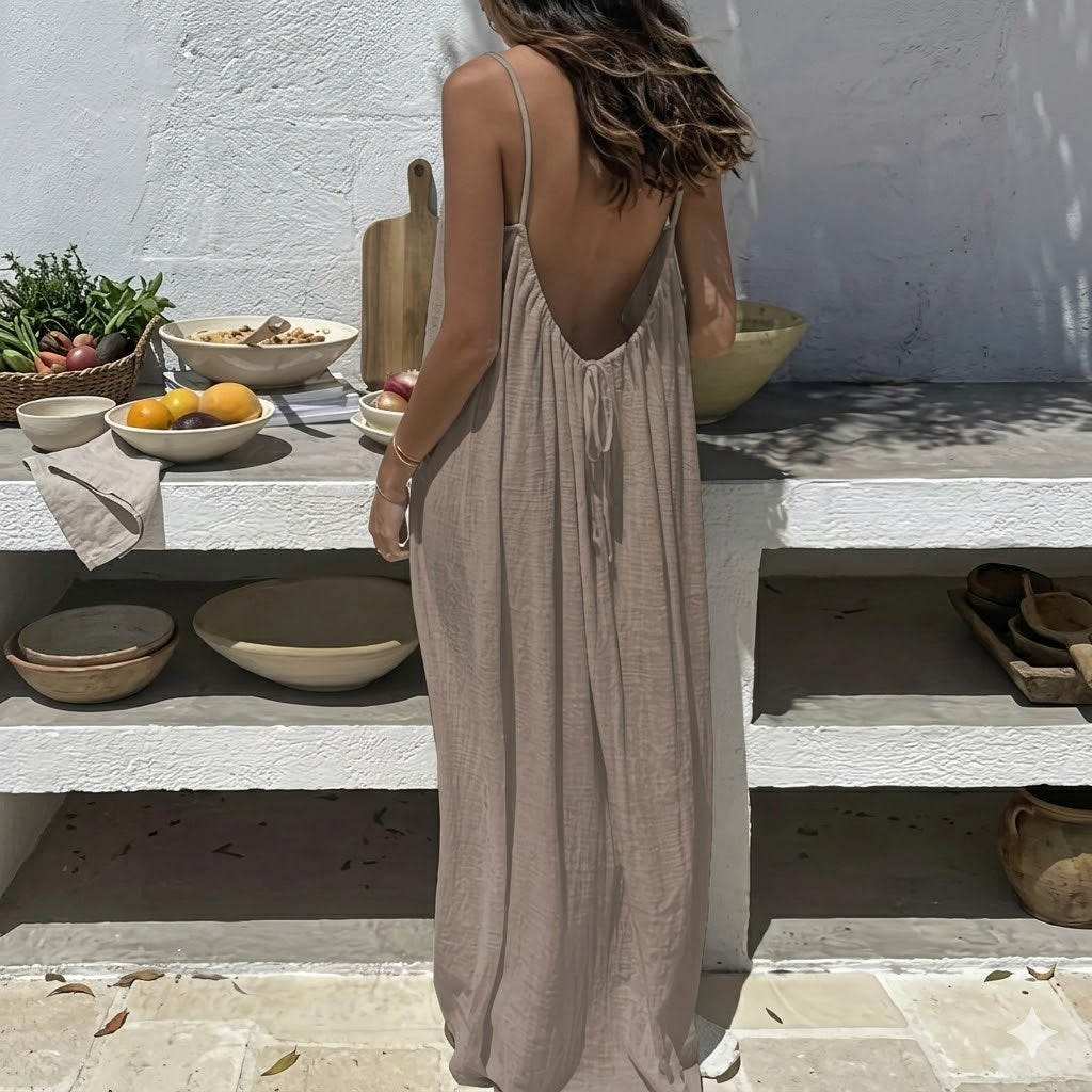Robe dos nu élégante