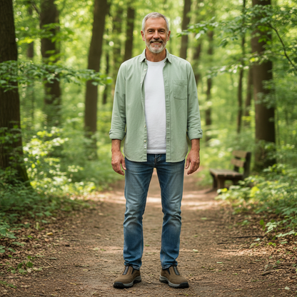 Rutschfeste Herrenschuhe, bequem und isolierend