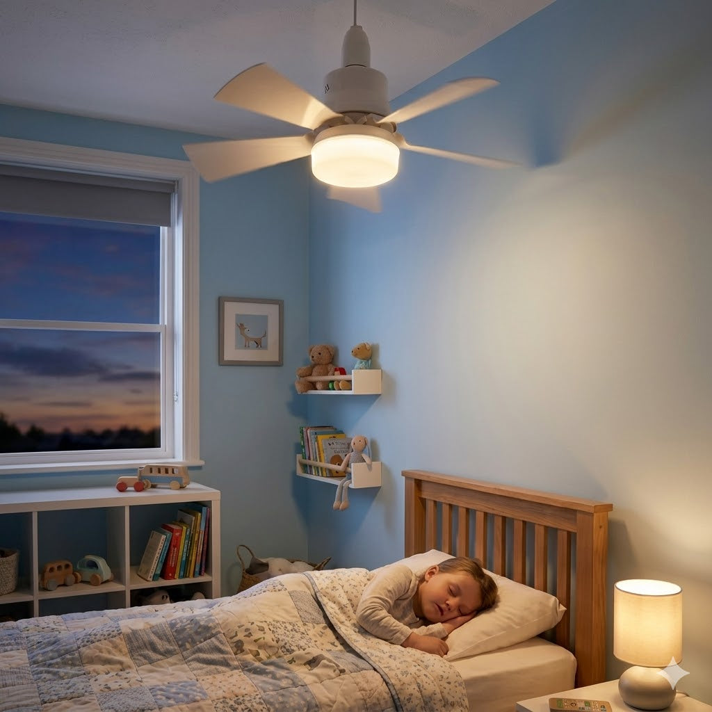 2-in-1-Ventilator mit Fernbedienung