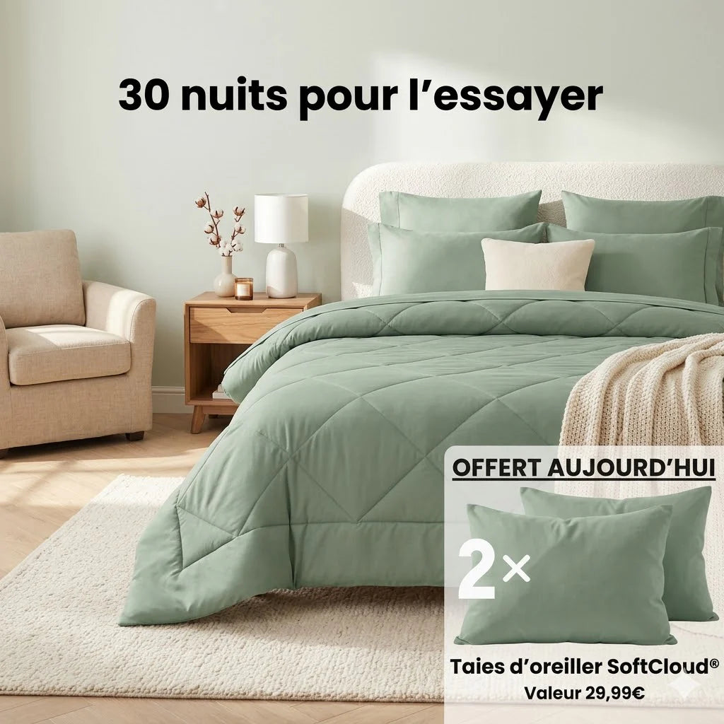 Couette 2-en-1 Lavable en Machine