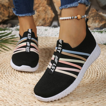 Sneakers sans lacets légères et respirantes