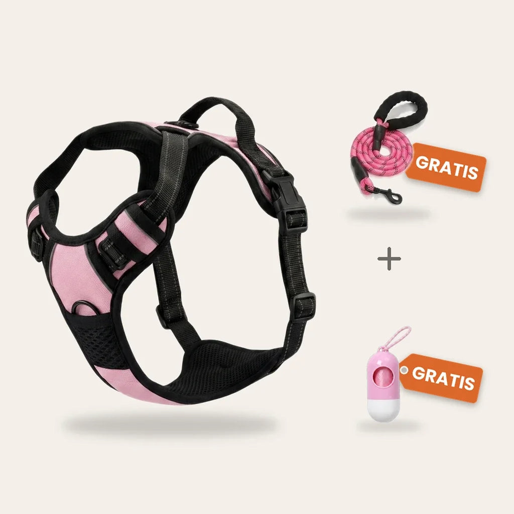Harnais anti-traction chien
