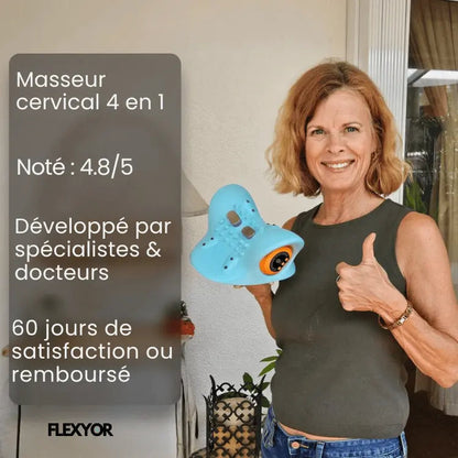 Masseur Cervical 4EN1 V2 - FLEXYOR®