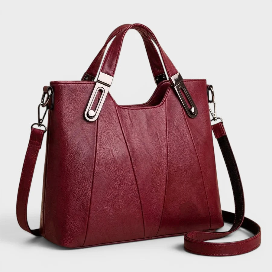 Elegante Damenhandtasche aus Leder