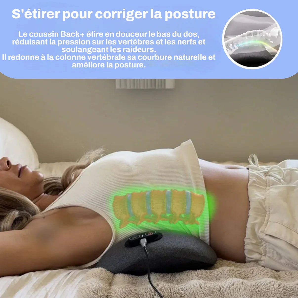 3-in-1-Rückenmassagegerät