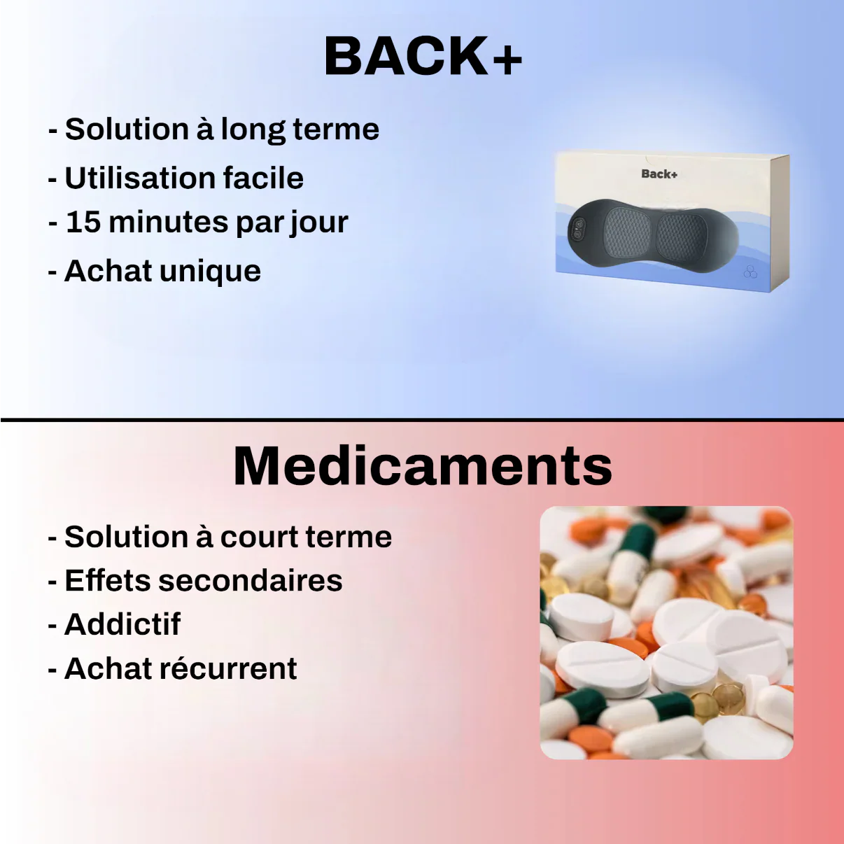 3-in-1-Rückenmassagegerät