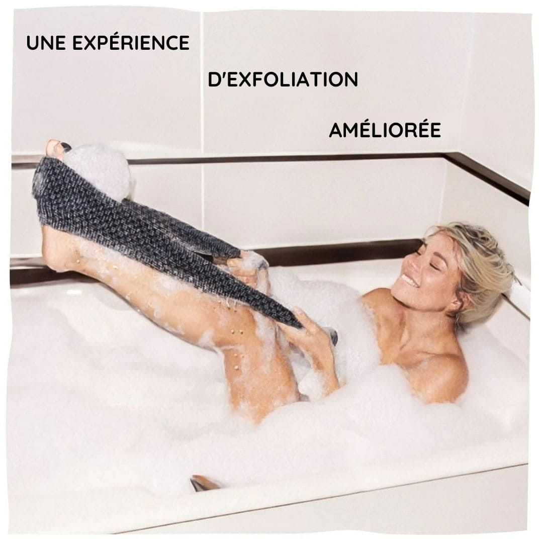 Serviette Exfoliante pour Douche