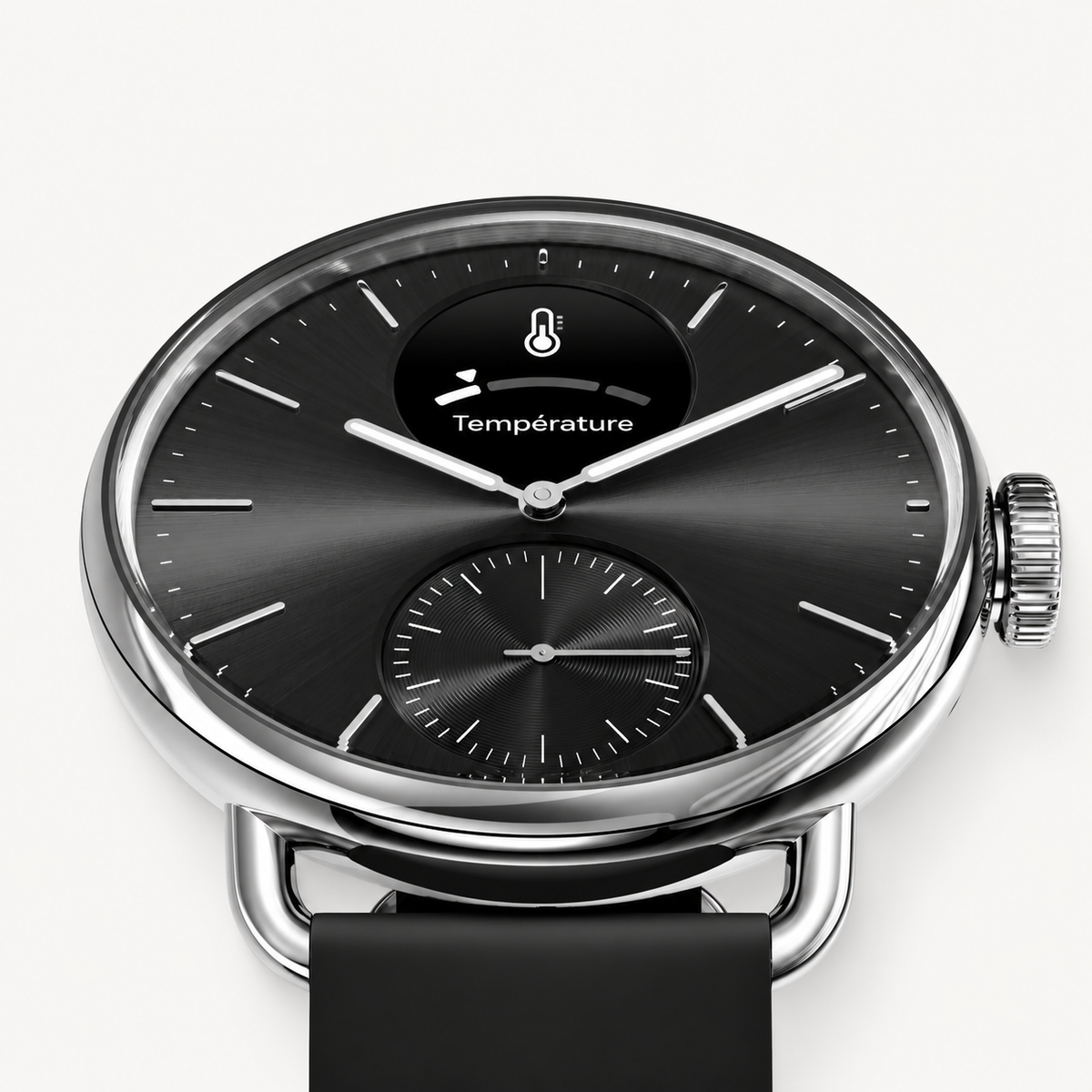 Elegante Smartwatch mit Gesundheits- und Aktivitätsüberwachung