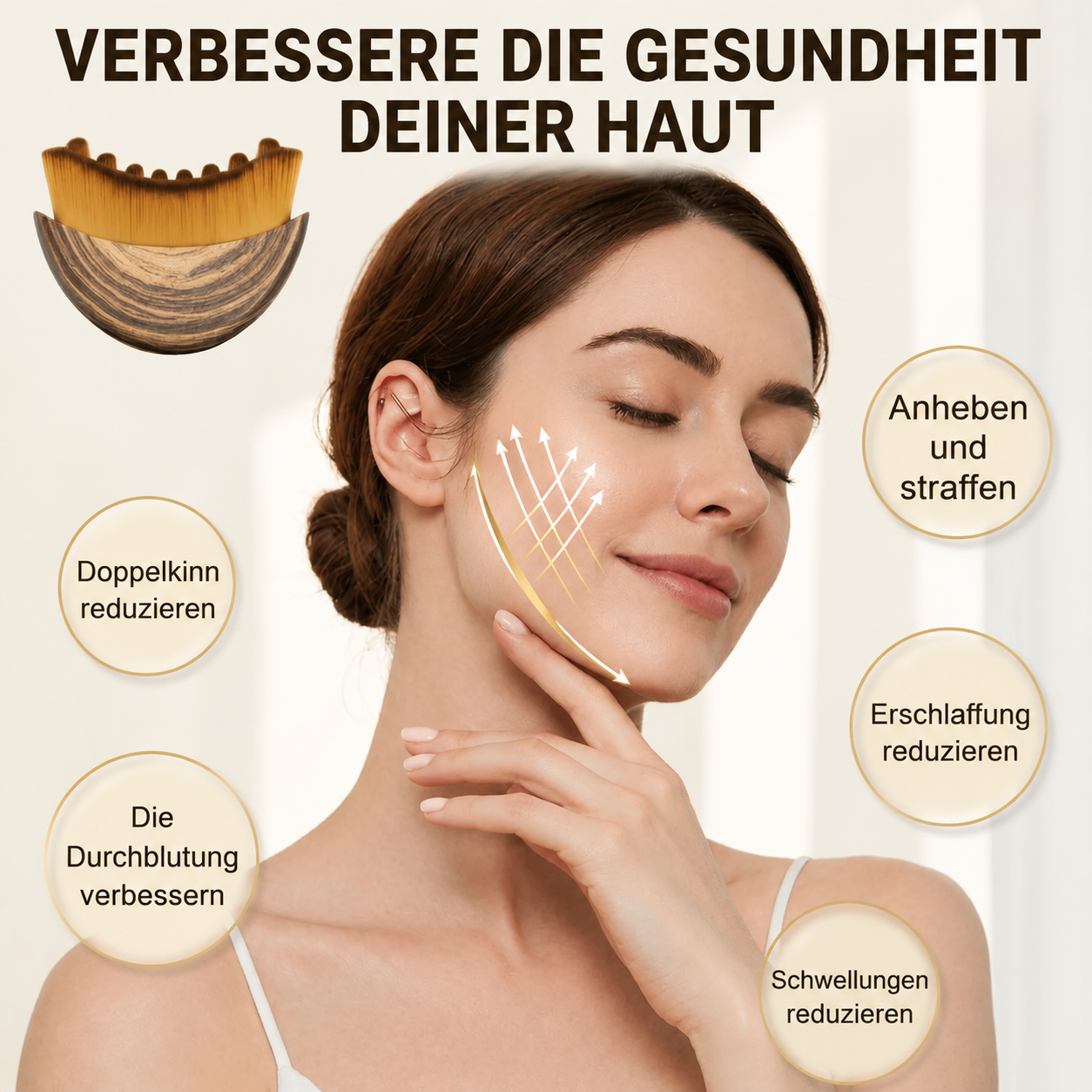 Set aus Gesichtsbürste und Augenmassagegerät