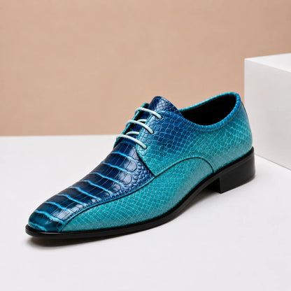 Elegante Richelieu-Herrenschuhe mit Schnürung