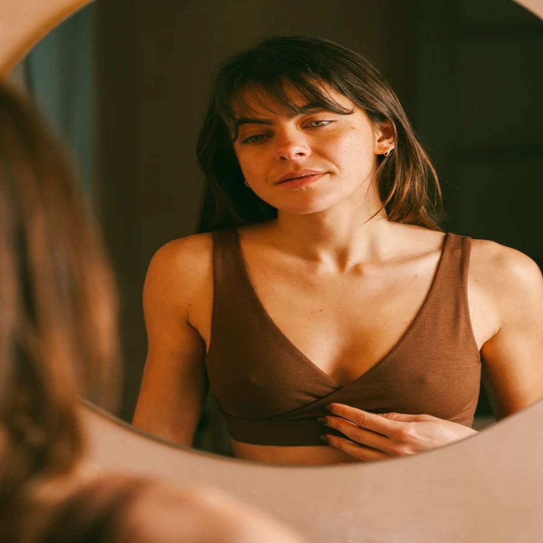 Brassière Cache-Cœur Femme