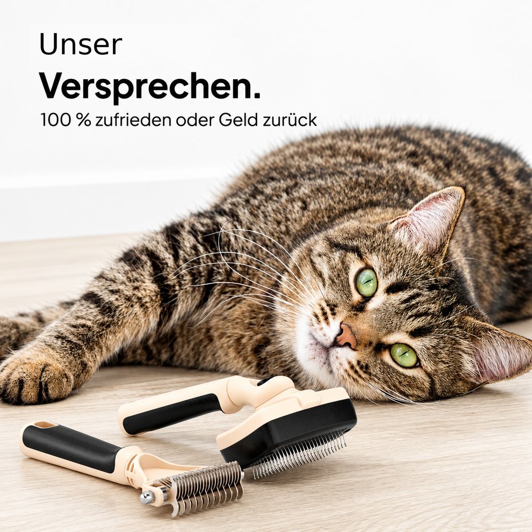 2-in-1-Bürstenset für Katzen