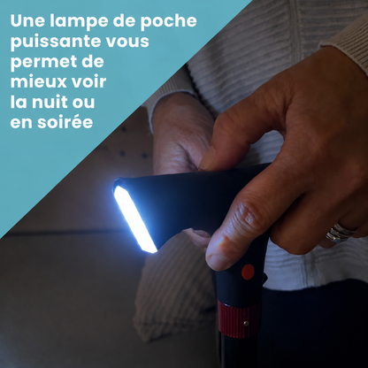 Canne de soutien pour marcher et se lever en toute sécurité