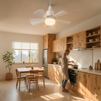 2-in-1-Ventilator mit Fernbedienung