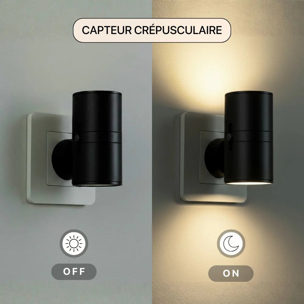 Lampe murale LED à branchement direct