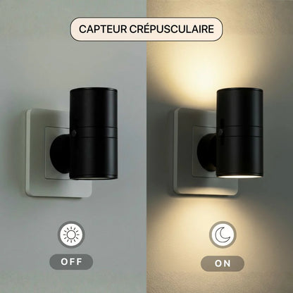 Lampe murale LED à branchement direct