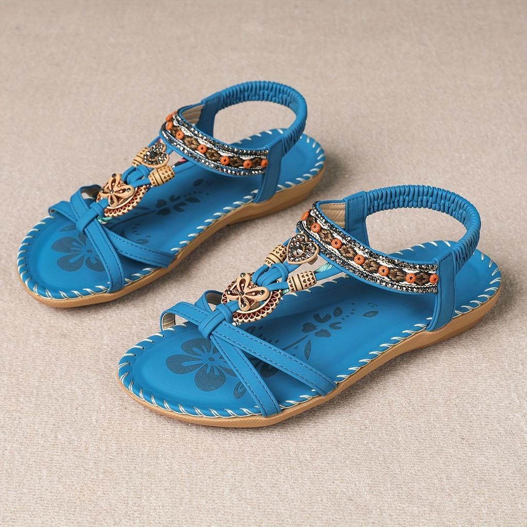 Bequeme Sandalen im Boho-Stil