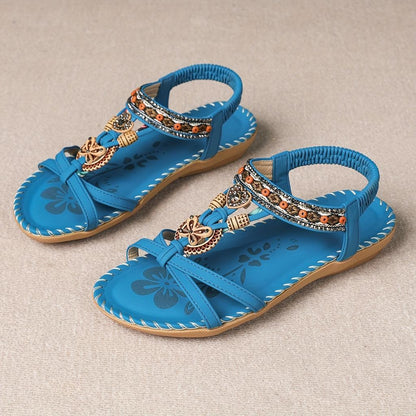 Bequeme Sandalen im Boho-Stil