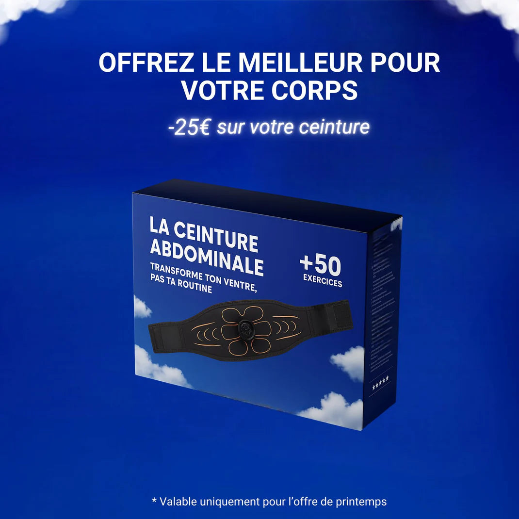 Ceinture Électrostimulation pour Abdominaux