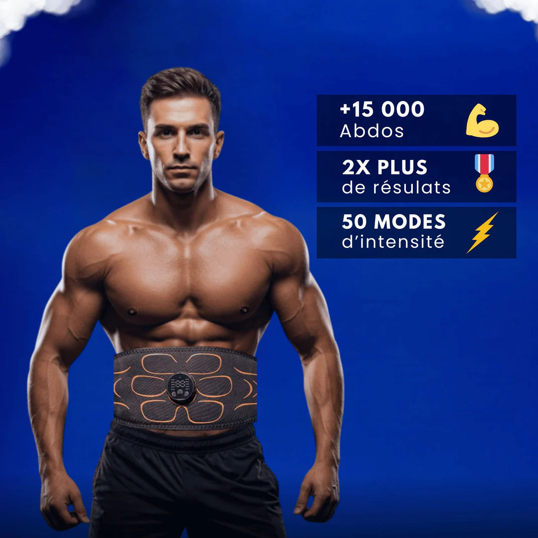 Ceinture Électrostimulation pour Abdominaux