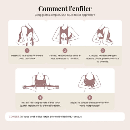 Brassière Correctrice de Posture Femme