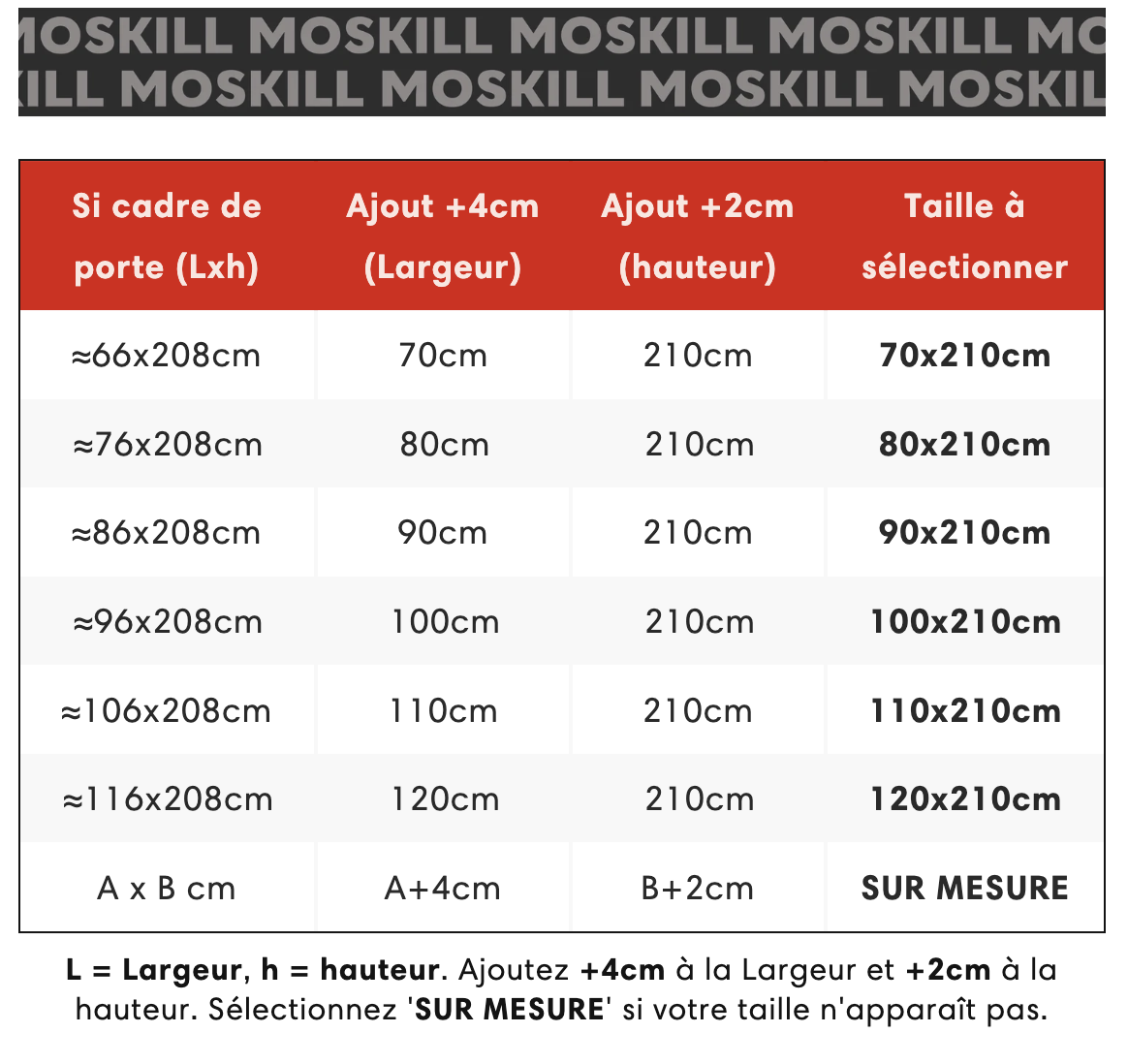 Moustiquaire Magnétique pour Portes