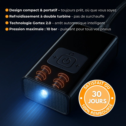 Compresseur d'Air Portable Rechargeable