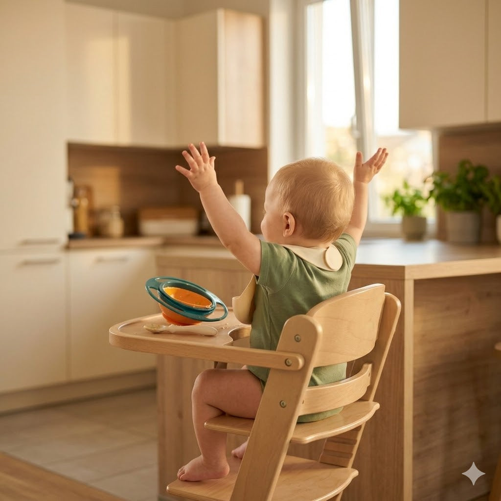 Bol anti-renversement pour bébé