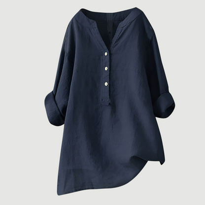 Blouse femme en lin légère et élégante