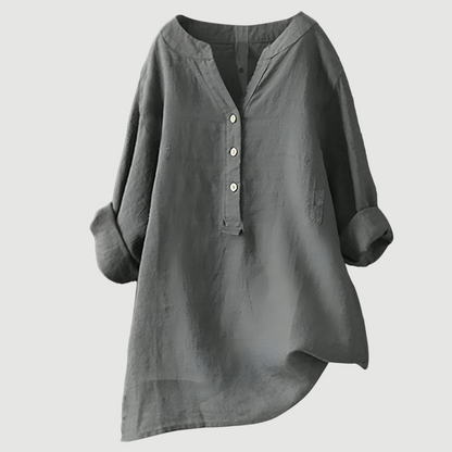 Blouse femme en lin légère et élégante