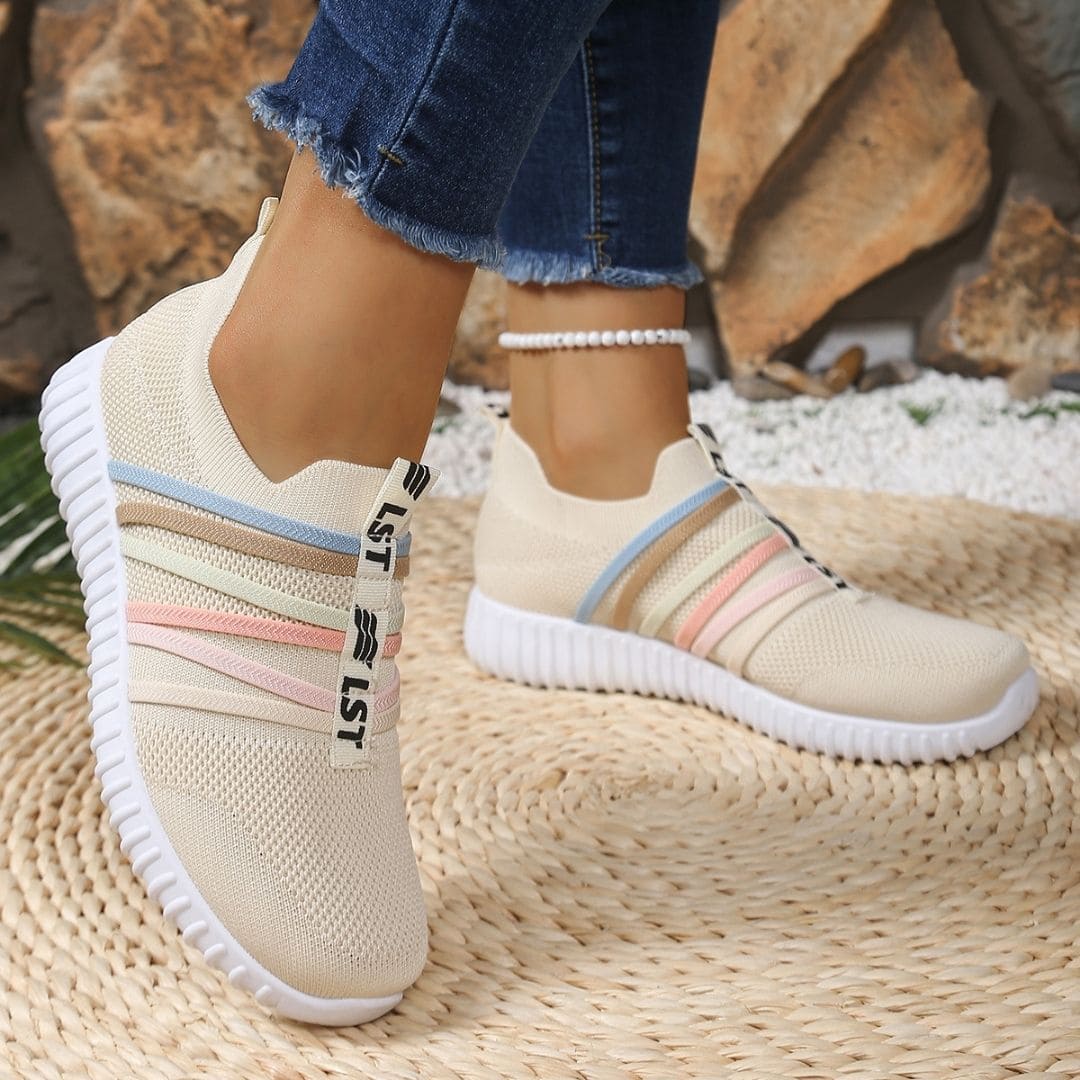 Sneakers sans lacets légères et respirantes