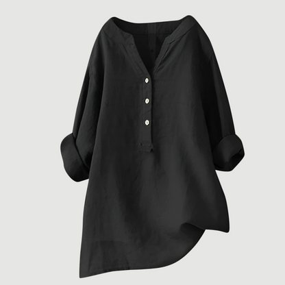 Blouse femme en lin légère et élégante