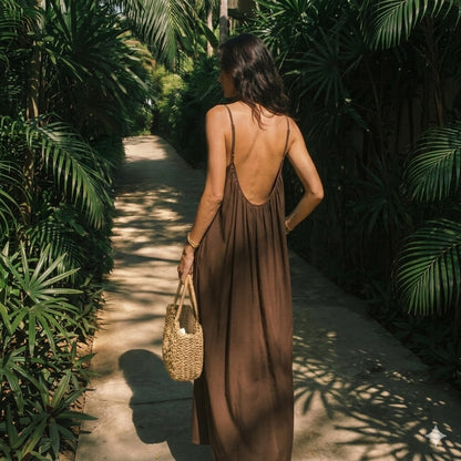 Robe dos nu élégante