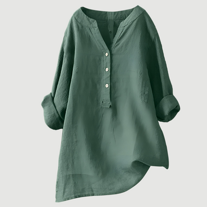 Blouse femme en lin légère et élégante