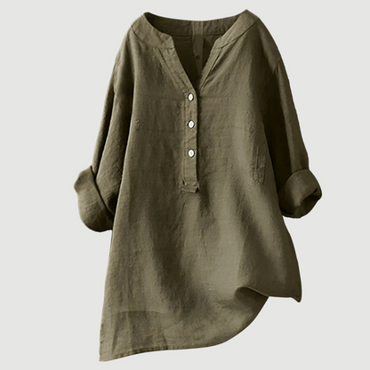 Blouse femme en lin légère et élégante