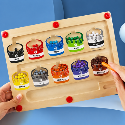Magnetisches Lernlabyrinth für Kinder
