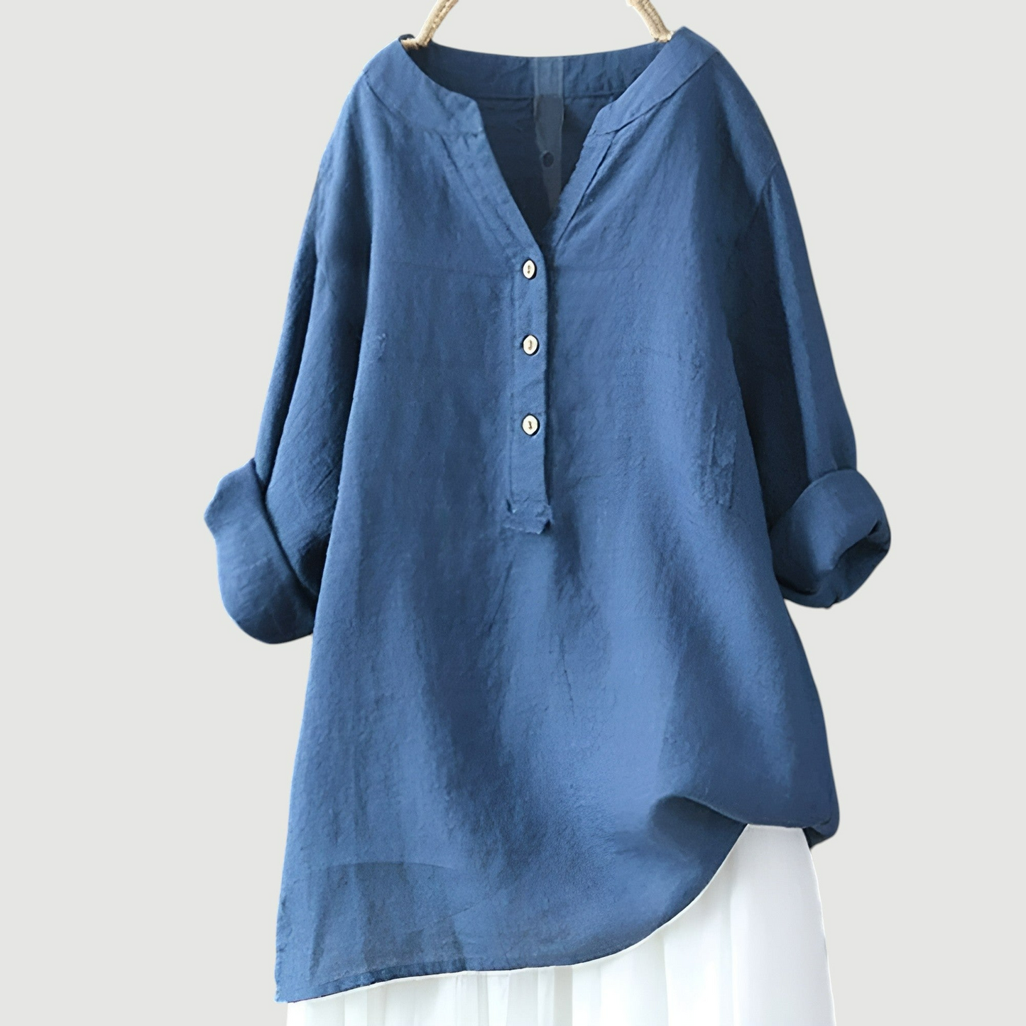 Blouse femme en lin légère et élégante