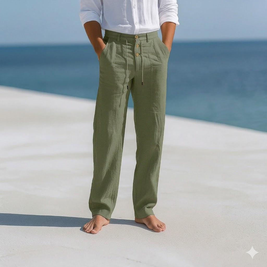 Leichte Leinenhose für Herren