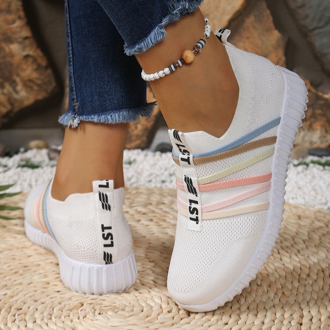 Sneakers sans lacets légères et respirantes