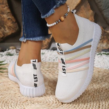 Sneakers sans lacets légères et respirantes